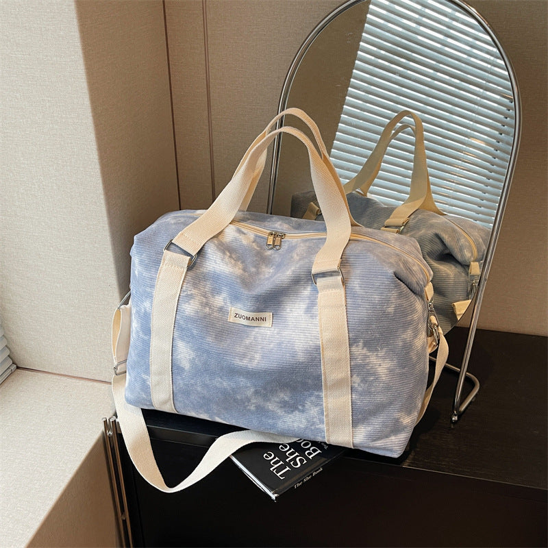 Multifunctional Travel Bag with Adjustable Shoulder Strap Bowlift