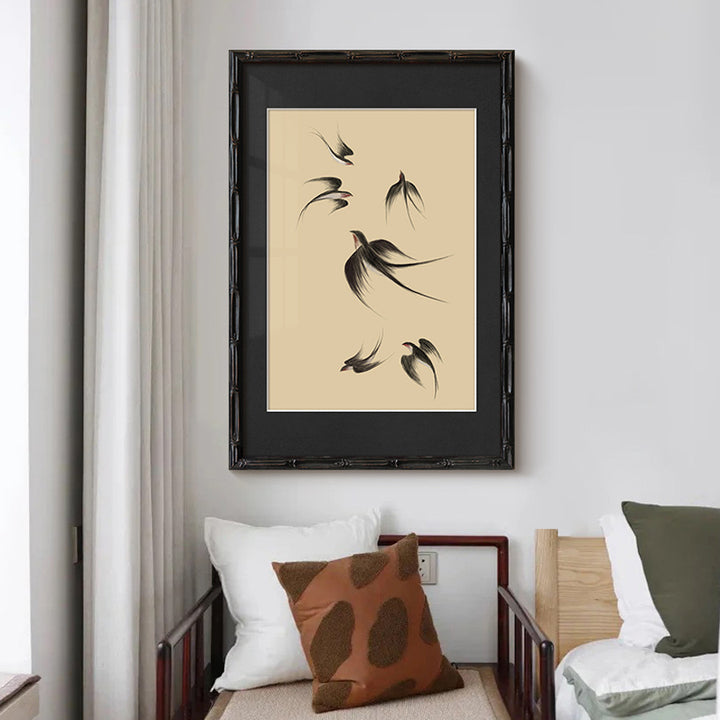 Decorative Bird Framed Artworks