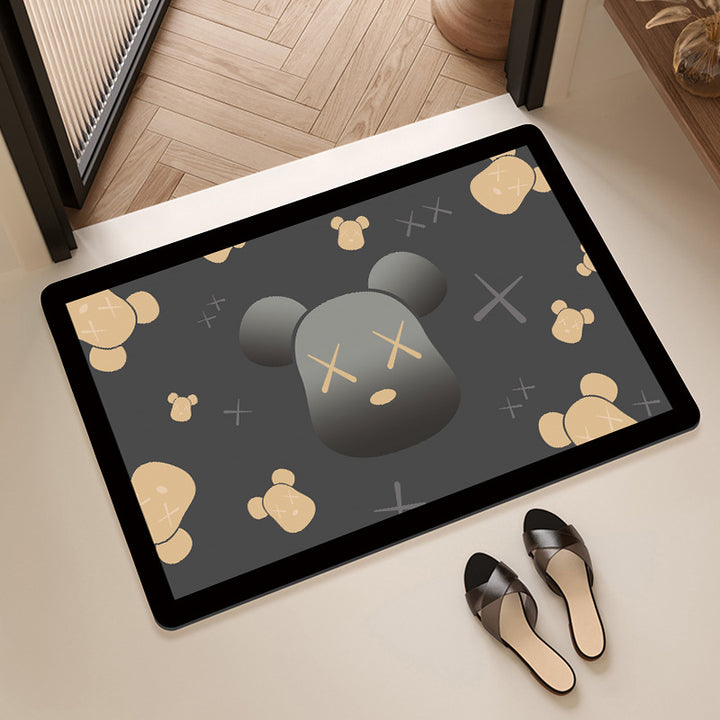 Artistic Cartoon Entrance Mat Bowlift