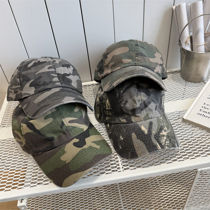 Men's Casual Camouflage Baseball Cap Bowlift