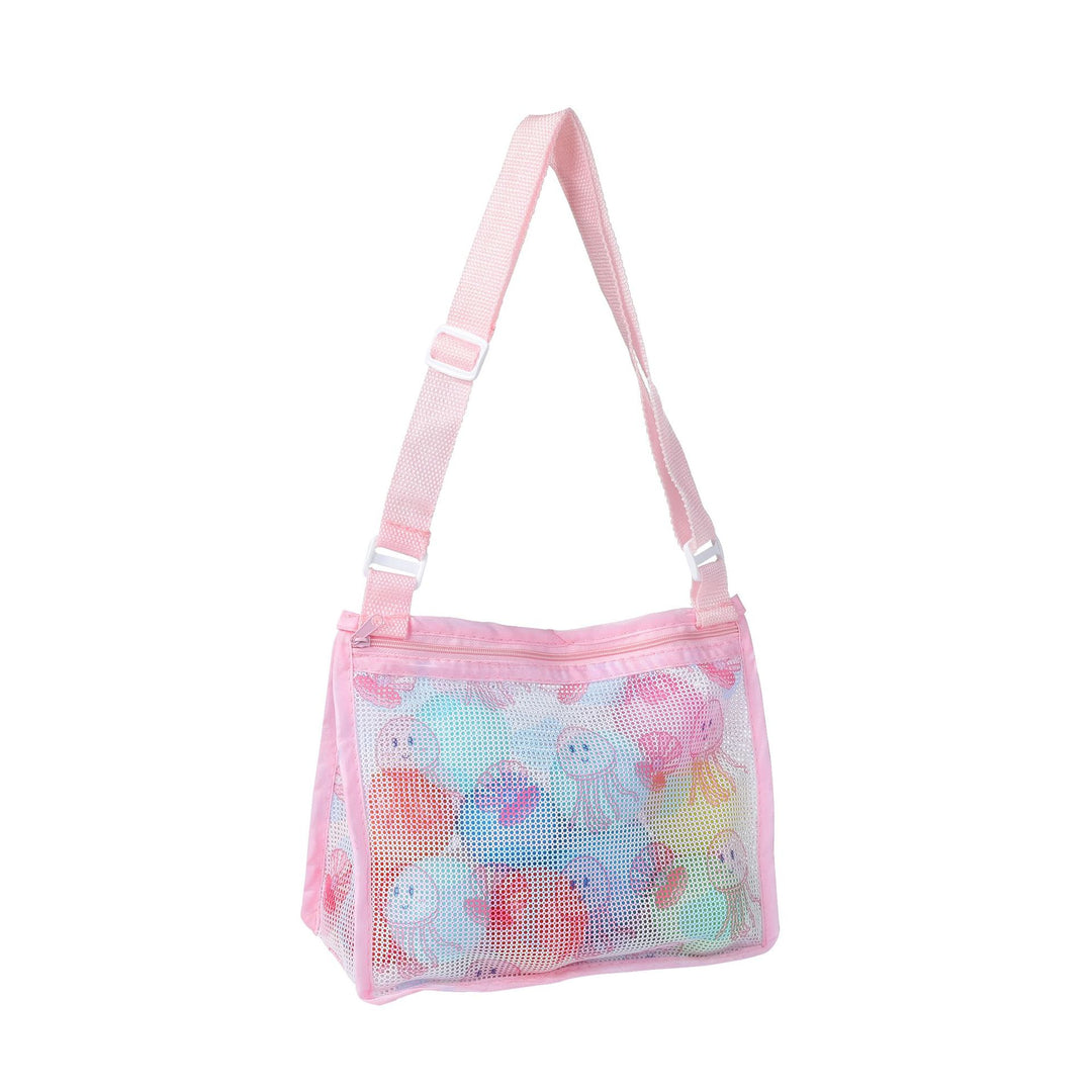 Practical Beach Bag Made of Mesh Material Bowlift