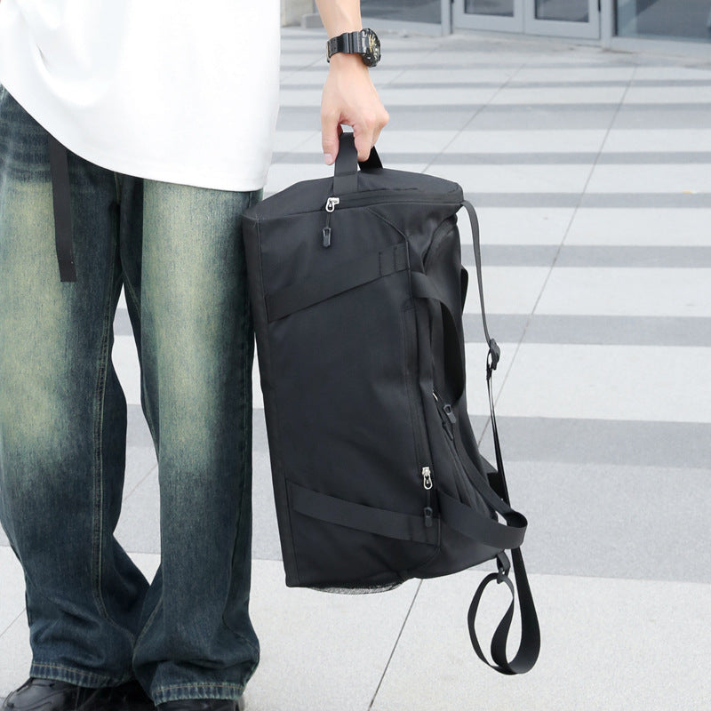 Multifunctional Sports Duffel Bag with Multiple Zipper Compartments Bowlift