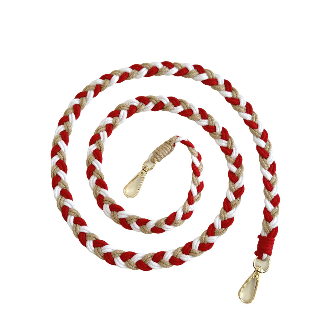 Handcrafted Braided Dog Leash Bowlift