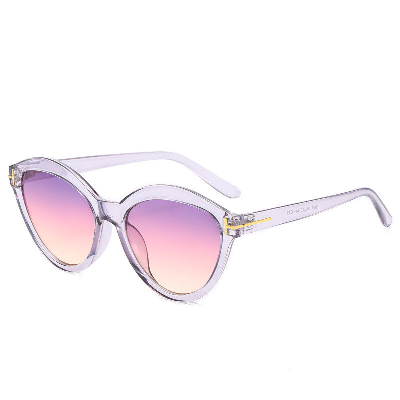Elegant Oversized Cat-Eye Sunglasses Bowlift