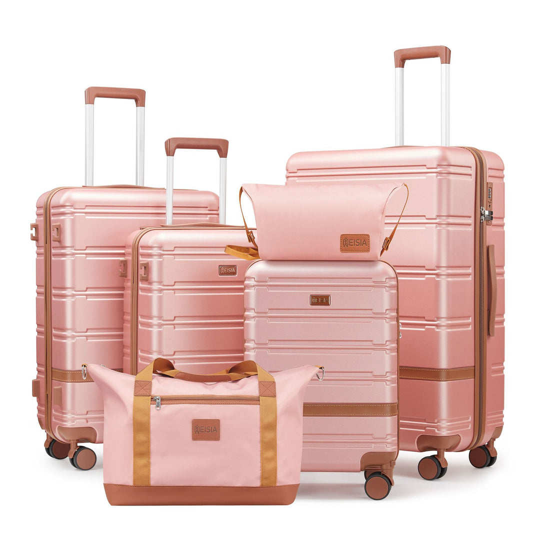 Unisex Comprehensive Hard Shell Luggage Set Bowlift