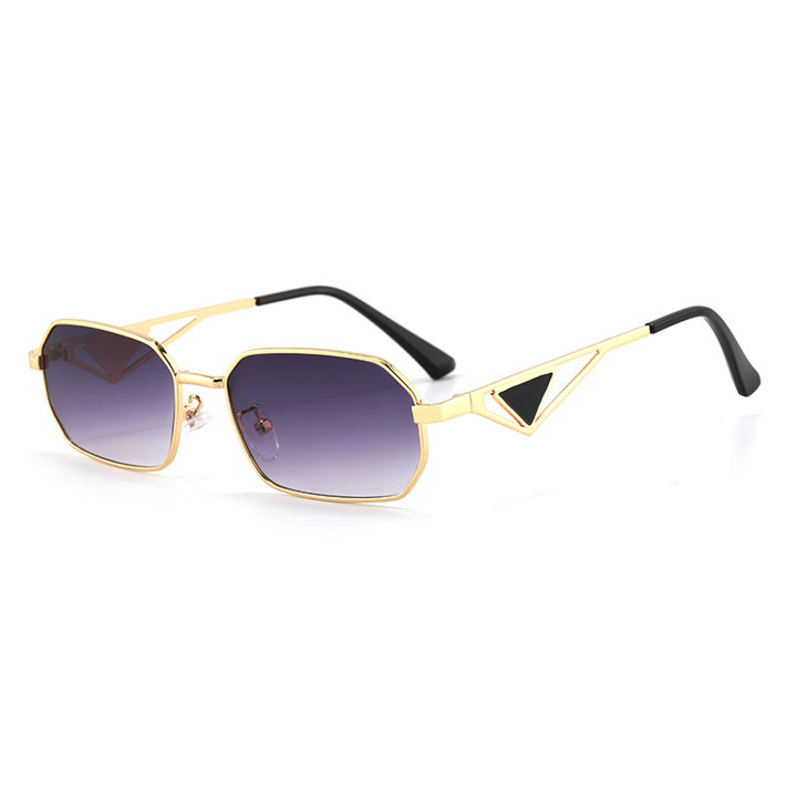 Men's Geometric Frame Sunglasses Bowlift