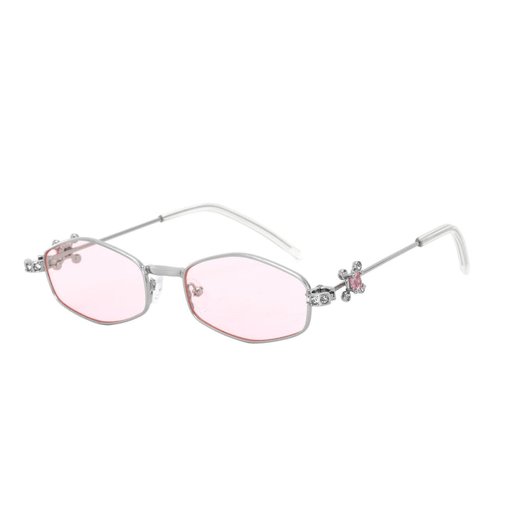 Women's Designer Sunglasses with Elegant Decorative Frame Bowlift