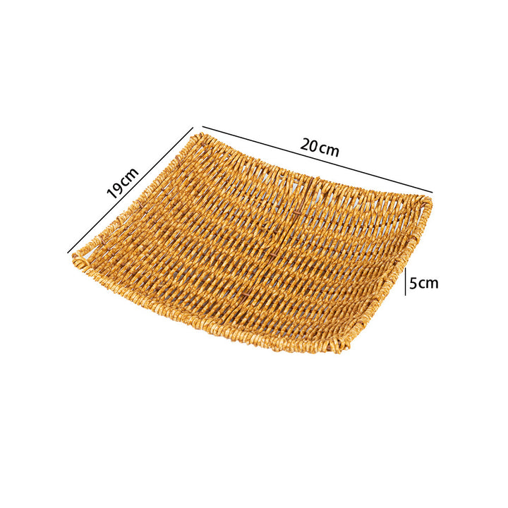 Decorative Handwoven Serving Tray Bowlift
