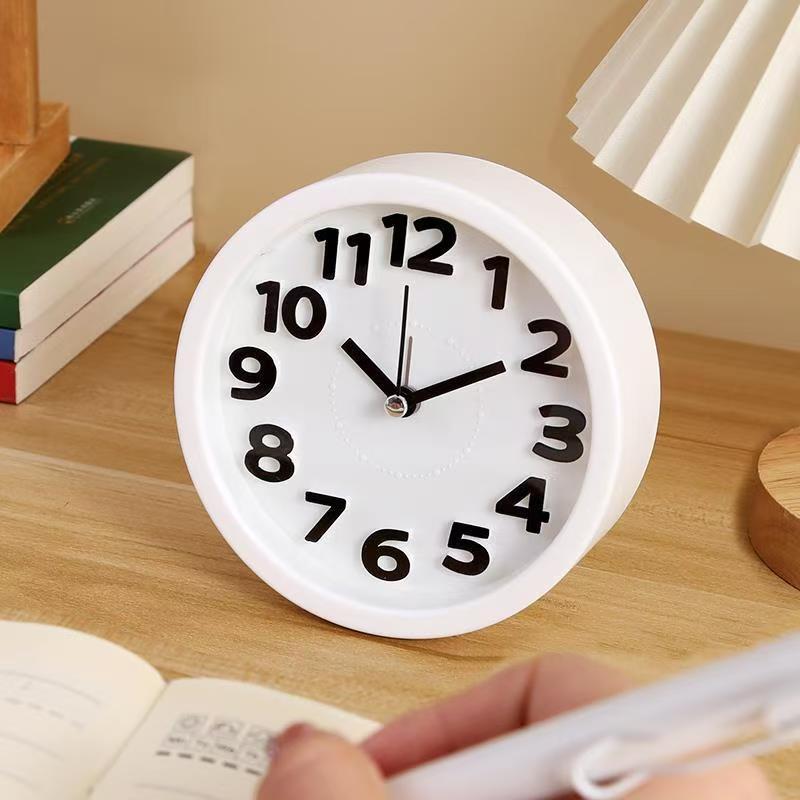 Modern Table Clock In Minimalist Design Bowlift