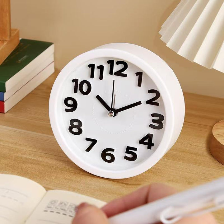 Modern Table Clock In Minimalist Design Bowlift