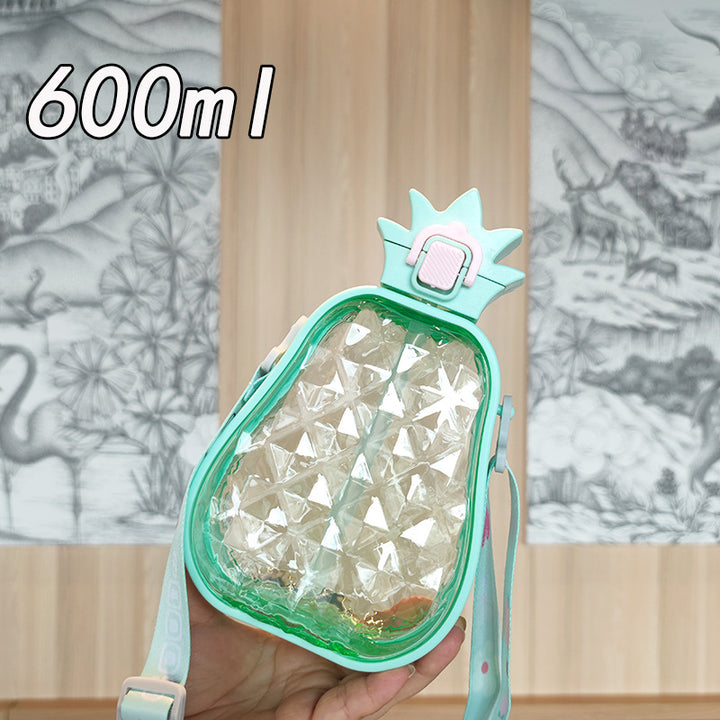 Women's Water Bottle in Pineapple Design Bowlift