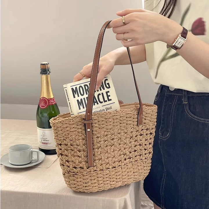 Handmade Macrame Tote Bag Bowlift