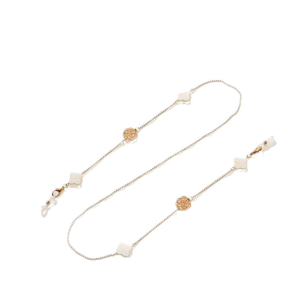 Floral Eyewear Chain Holder Bowlift