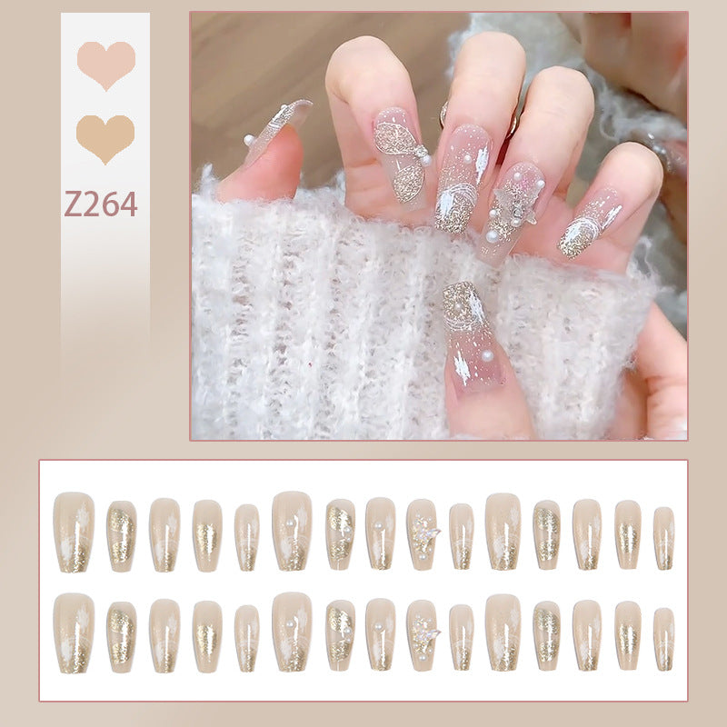 Glamorous Artificial Nail Sets Bowlift