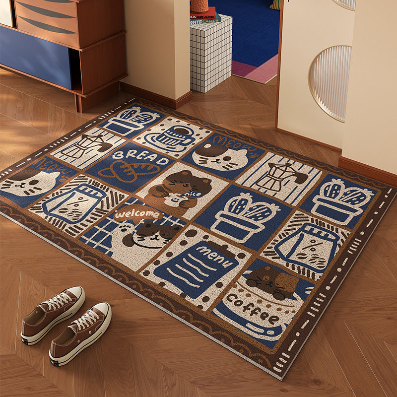 Playful Animal-Themed Area Rug