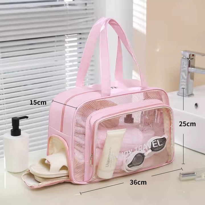 Versatile Travel Toiletry Organizer Bowlift