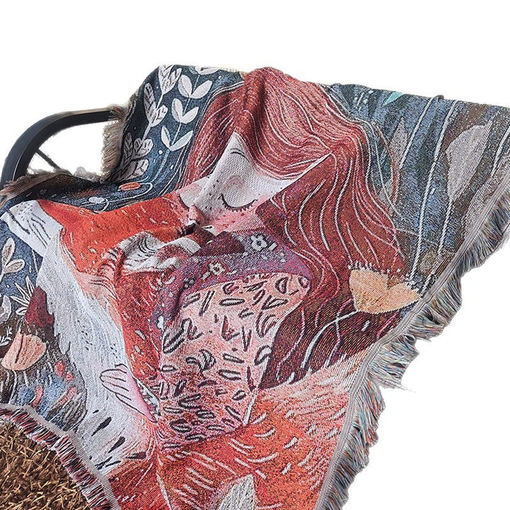Artistic Woven Blanket