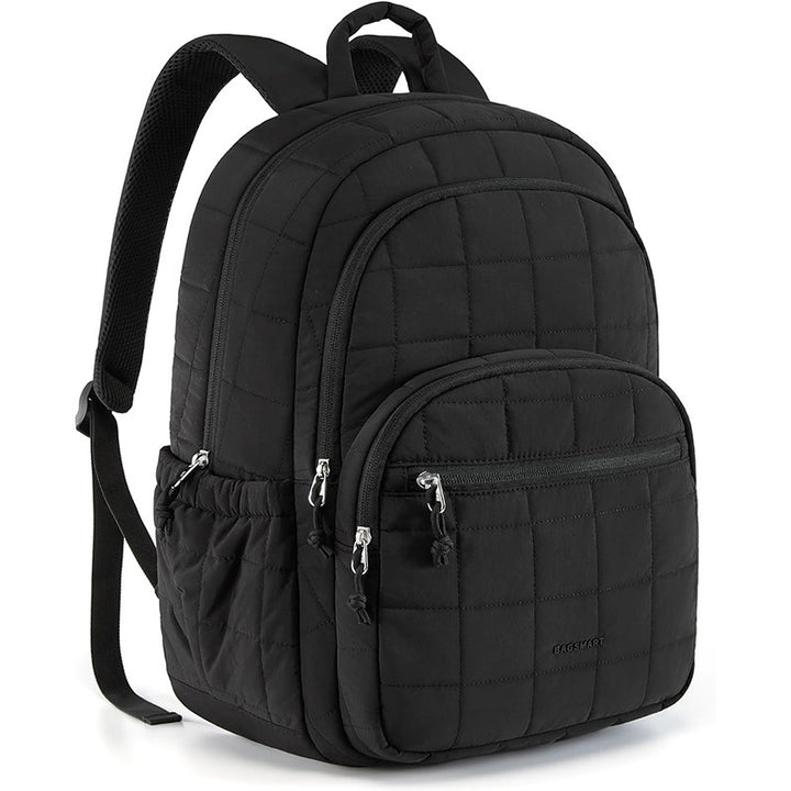 Quilted Multi-Storage Backpack Bowlift