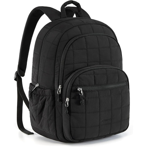 Quilted Multi-Storage Backpack Bowlift