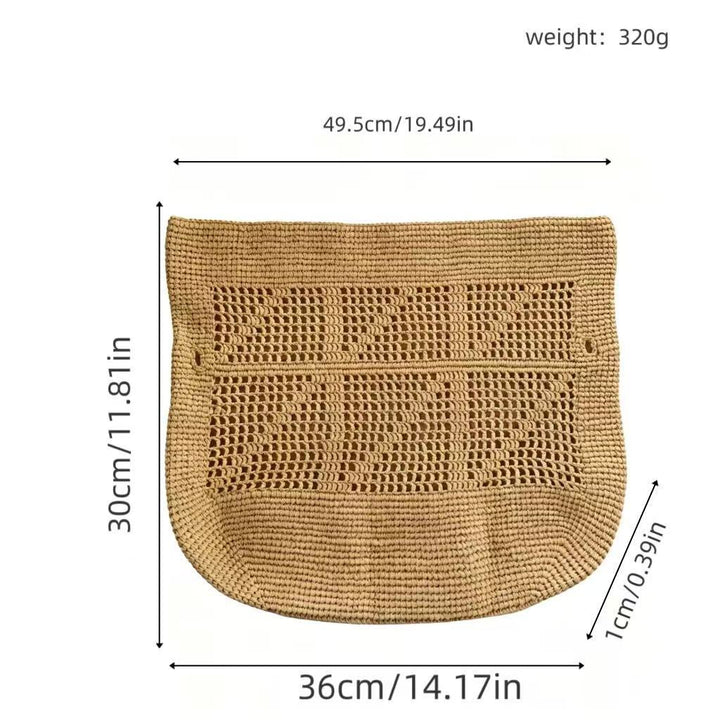 Hand-knotted shoulder bag Bowlift