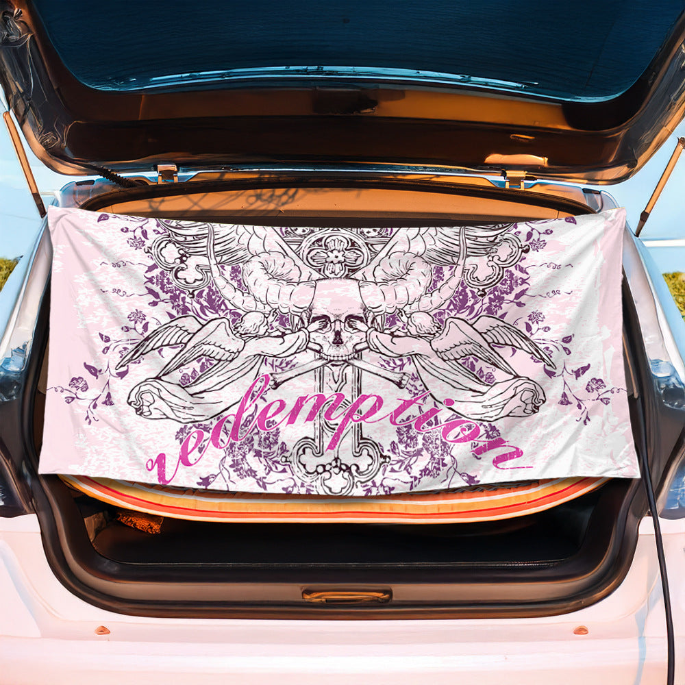 Trunk mat with creative flamingo design Bowlift