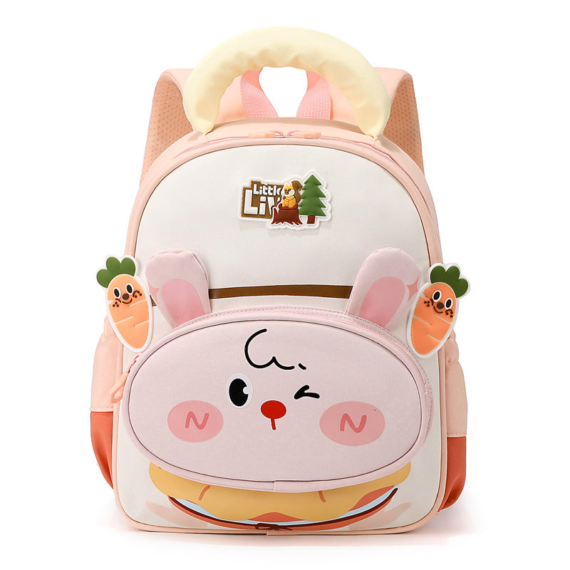 Children's Cartoon-Themed School Backpack Bowlift