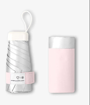 Women's compact folding umbrella with high-quality wind protection system Bowlift
