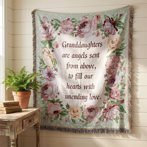 Decorative Inspirational Throw Blanket