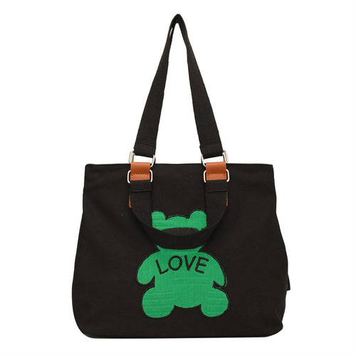 Whimsical Cartoon Tote Bag Bowlift