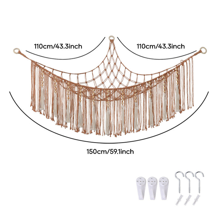 Macramé Wall Shelf
