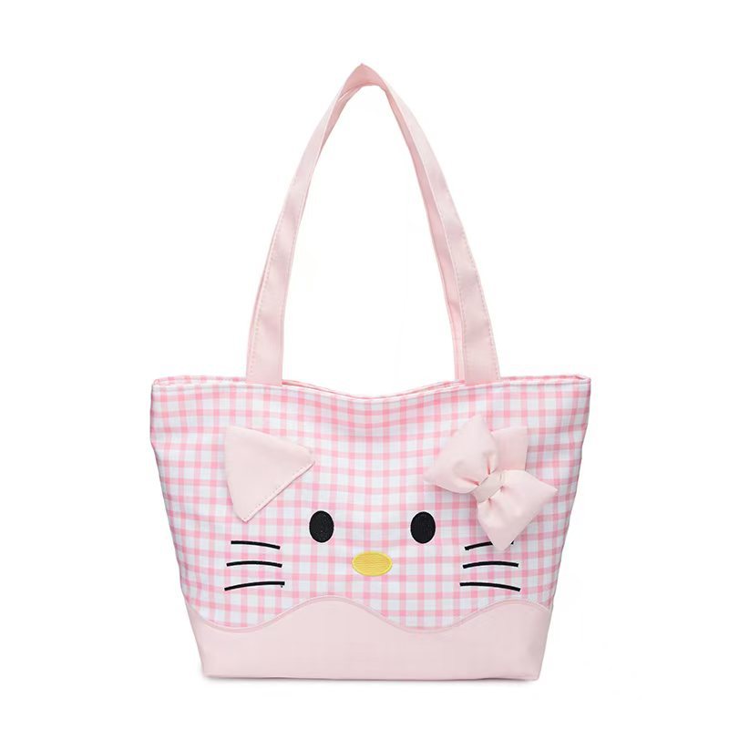 Cute Character Design Tote Bag Bowlift