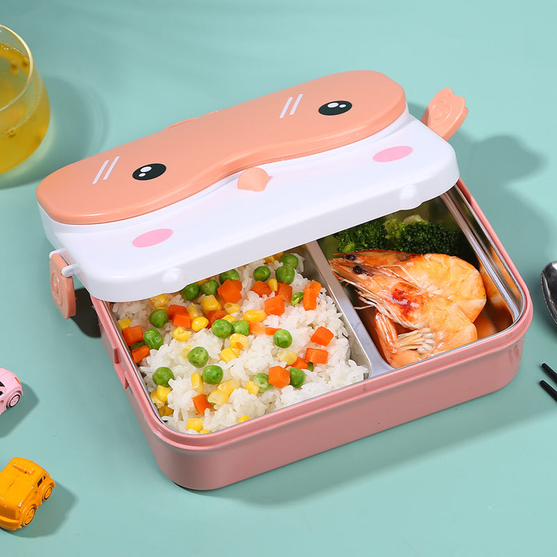 Adorable Divided Bento Lunch Box