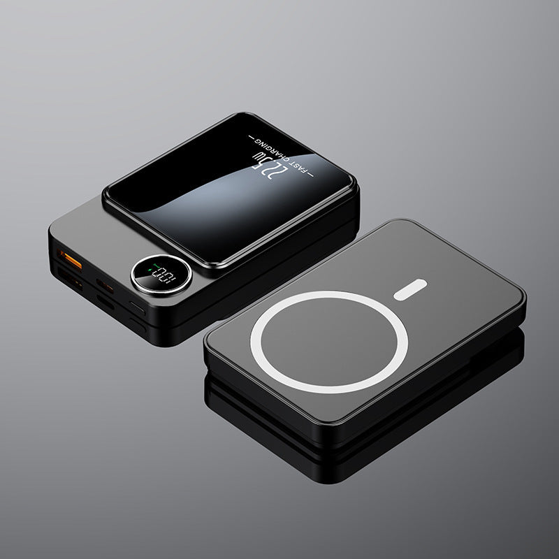 Magnetic Holder Power Bank with Digital Display Bowlift