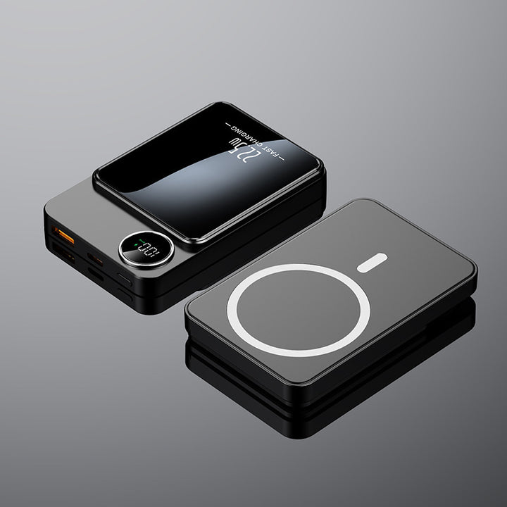 Magnetic Holder Power Bank with Digital Display Bowlift