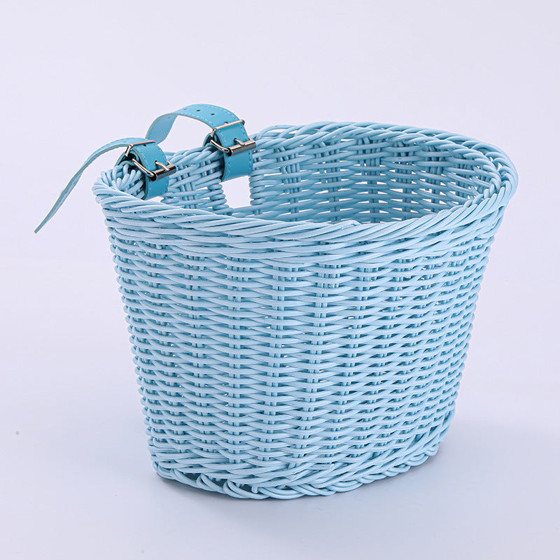 Women's bicycle basket with sturdy carrying handles Bowlift