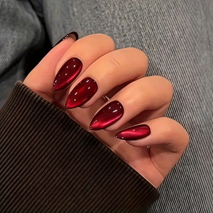 Radiant Glossy Press-On Nail Set Bowlift