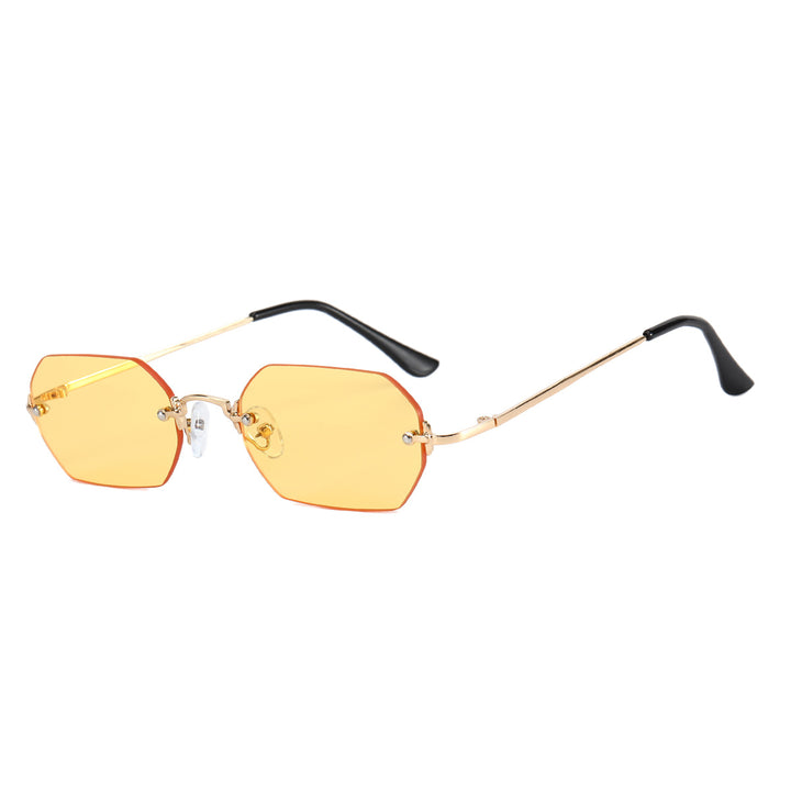 Women’s fashionable sunglasses with innovative hexagonal design and UV protection Bowlift