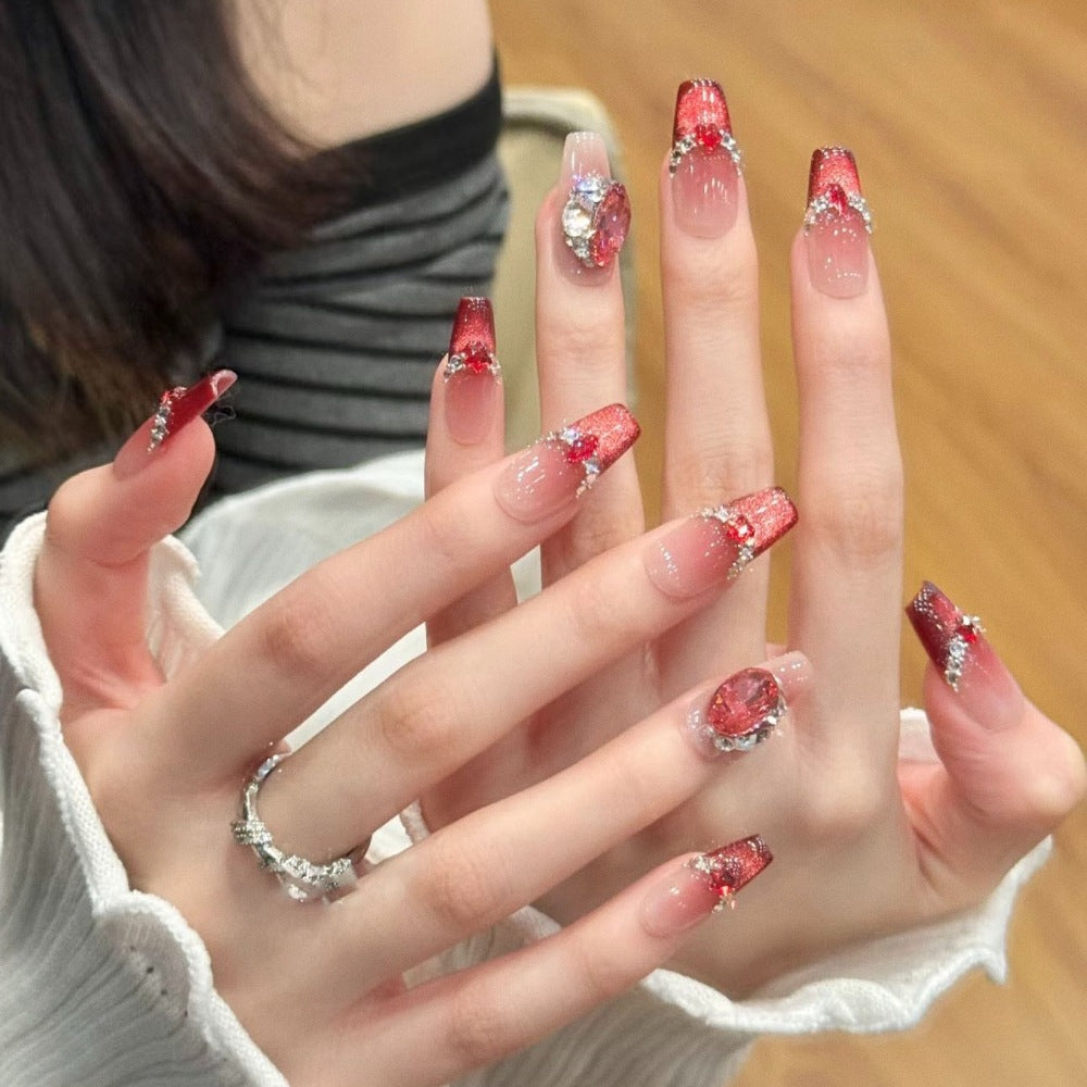 Artistic Themed Press-On Nails Bowlift