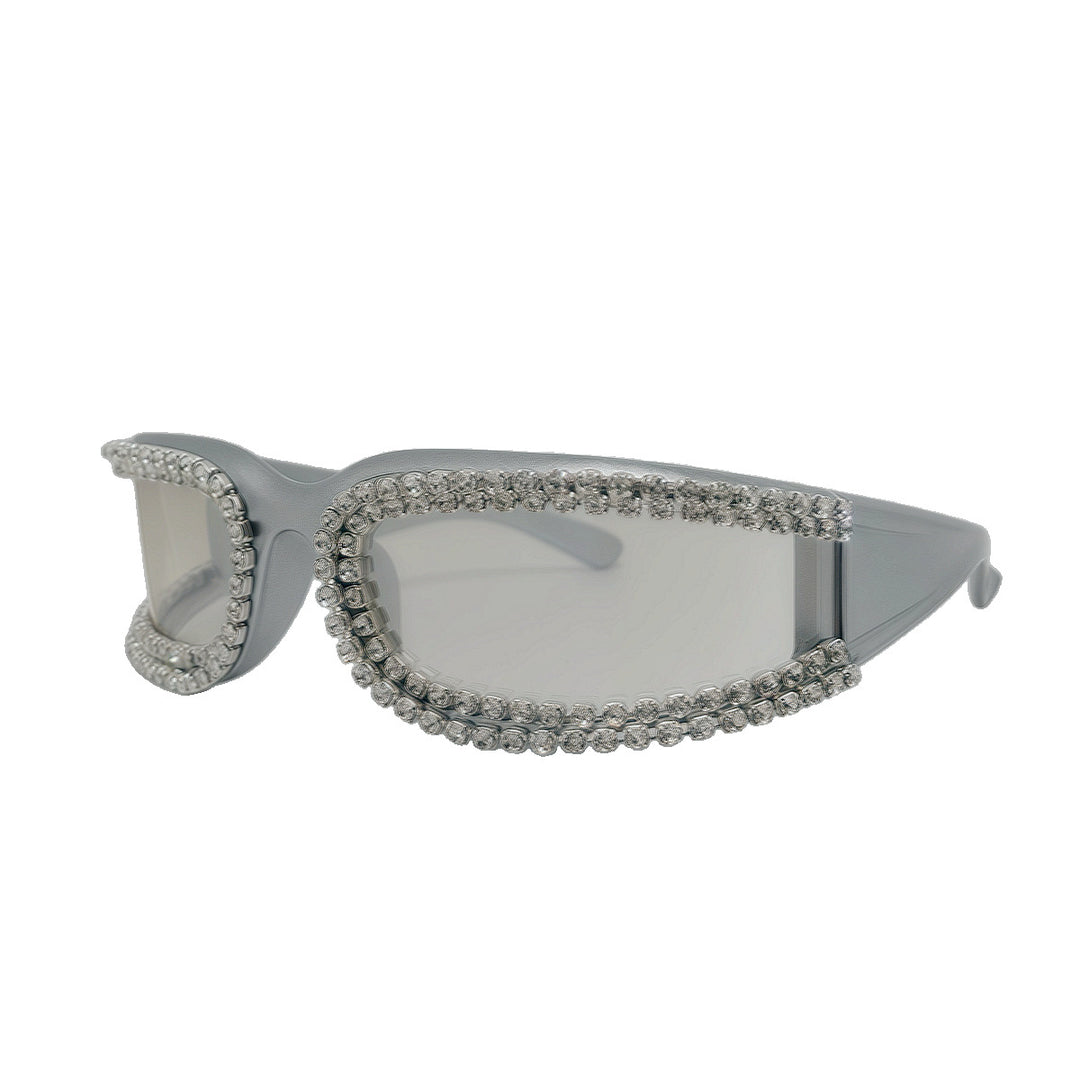 Women's fashionable and glamorous oversized sunglasses Bowlift
