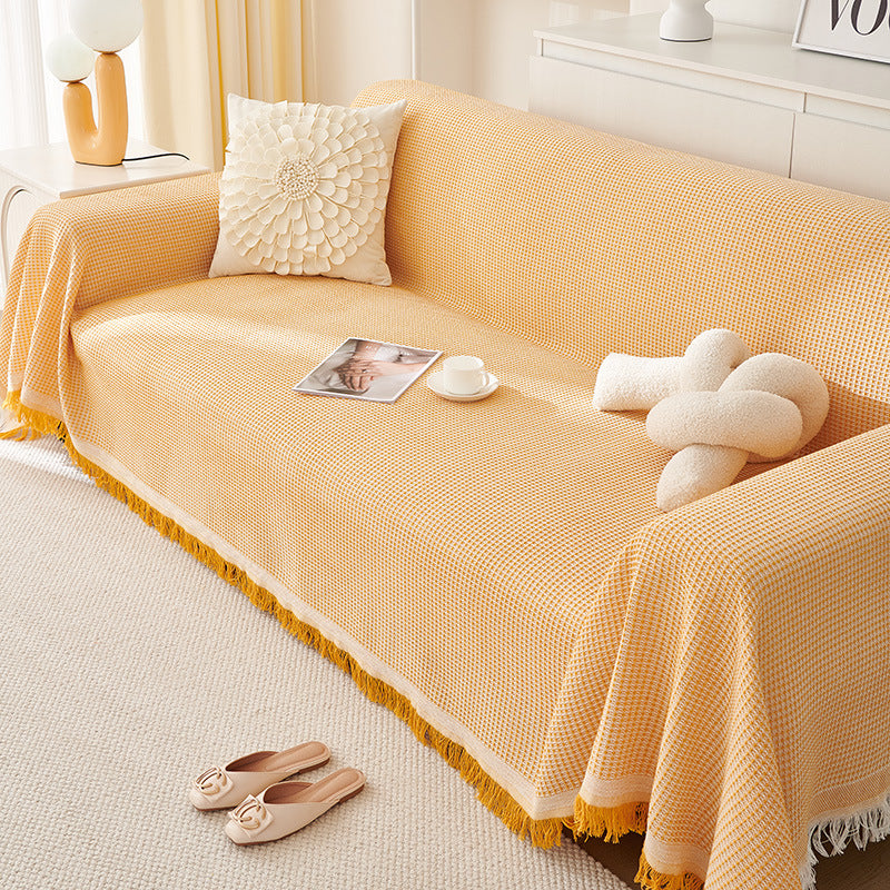 Cozy Contemporary Sofa Throw Blanket