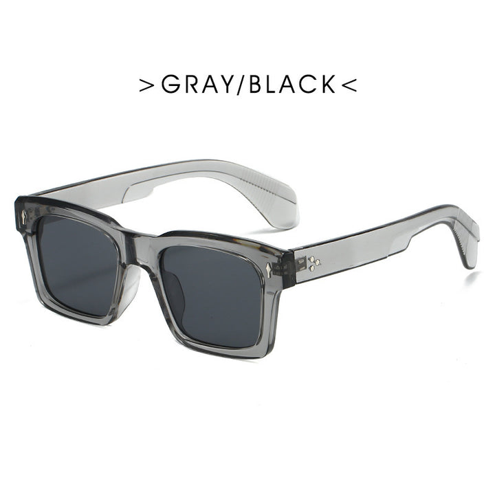 Women's modern sunglasses in claro-geometric design Bowlift