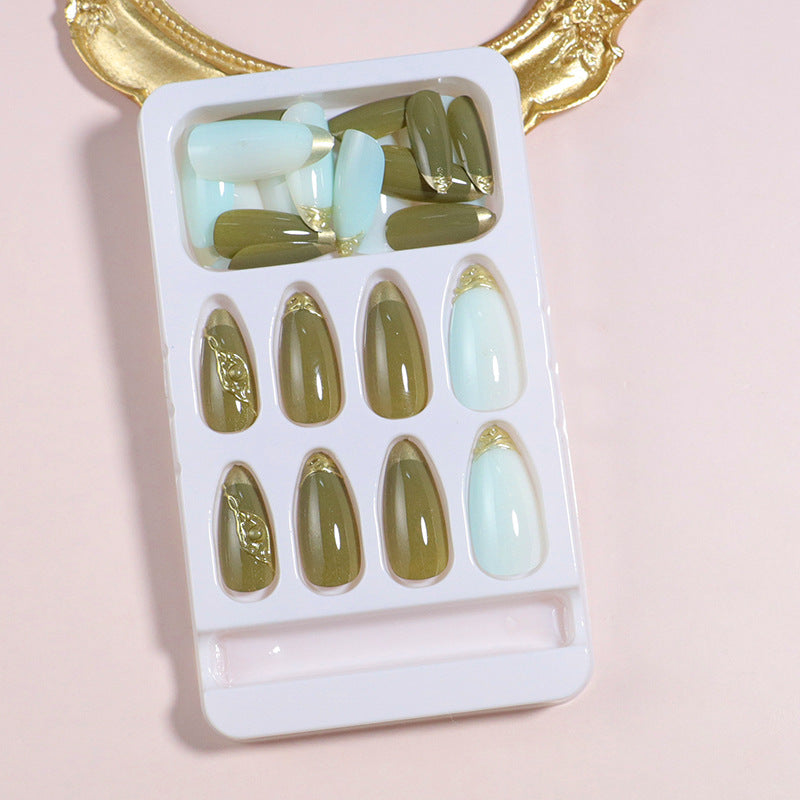 DIY Elegant Press-On Nail Set Bowlift