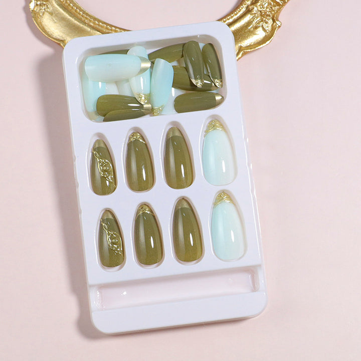 DIY Elegant Press-On Nail Set Bowlift