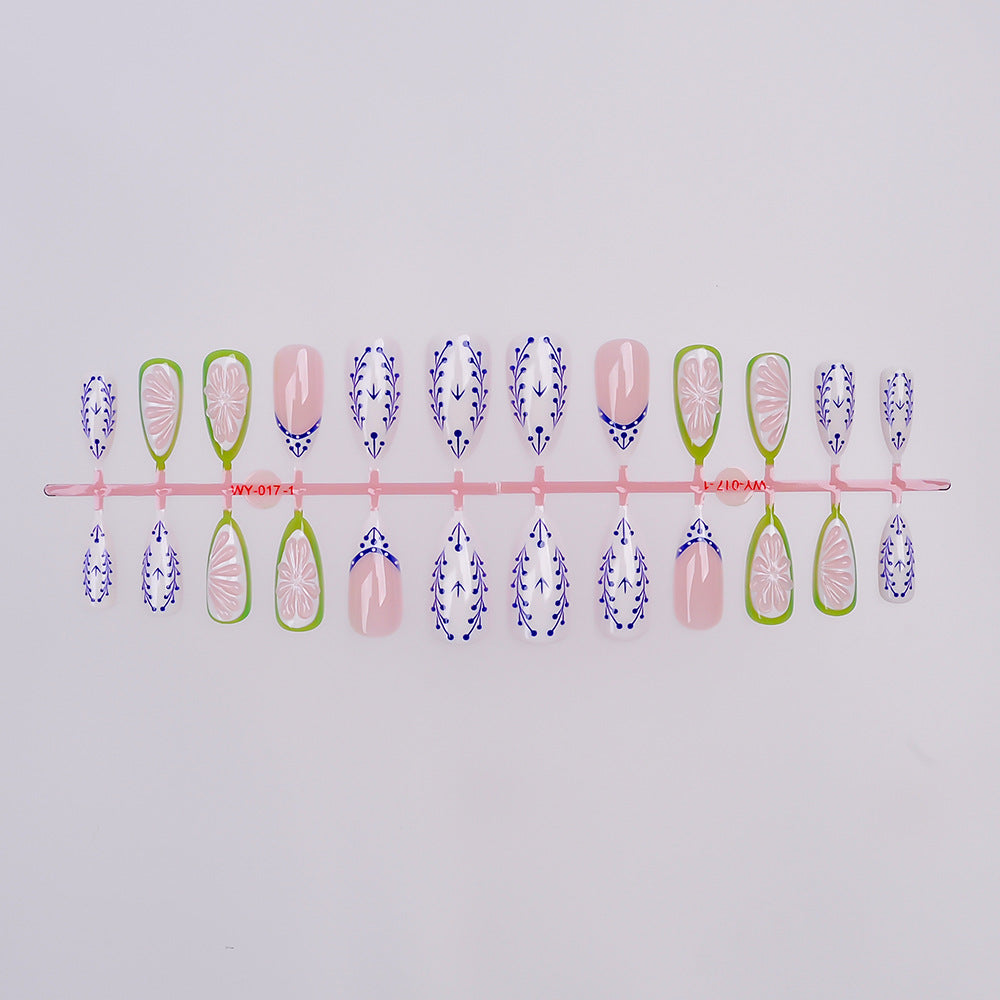 Premium Decorative Press-On Nails Bowlift
