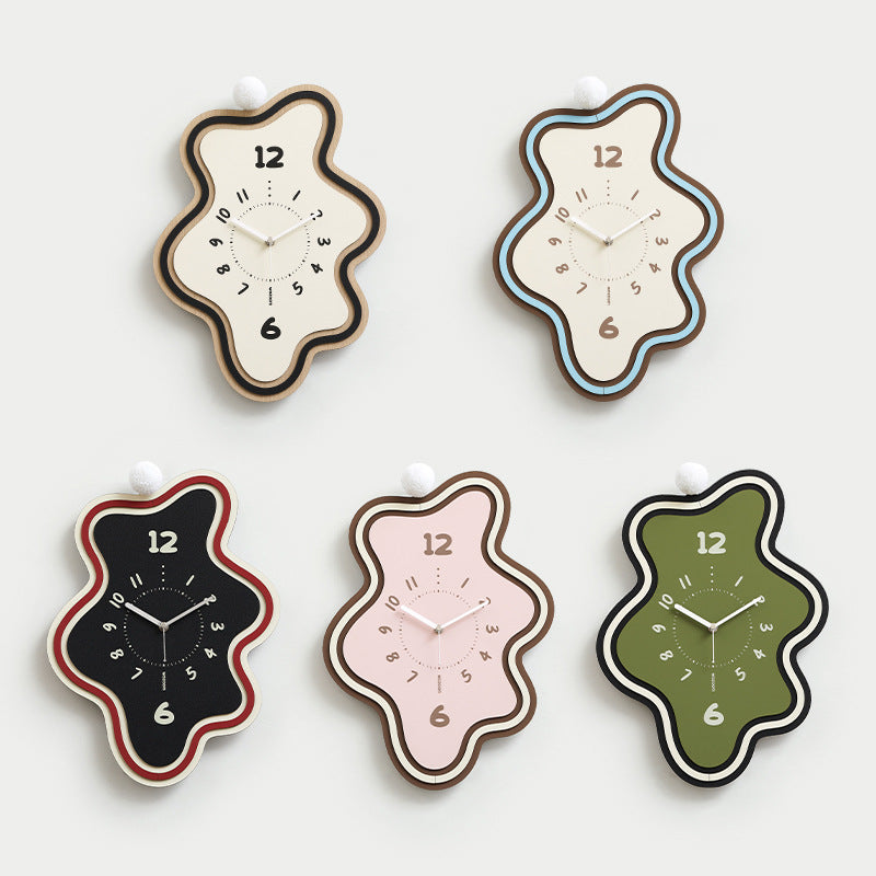 BowLift | Creative irregular wall decoration Silent Clock