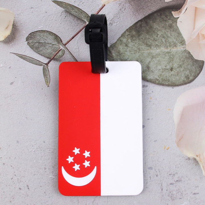 Patriotic Design Luggage Tag Bowlift