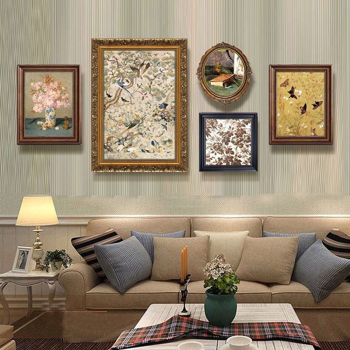 Elegant Vintage Style Framed Art Print