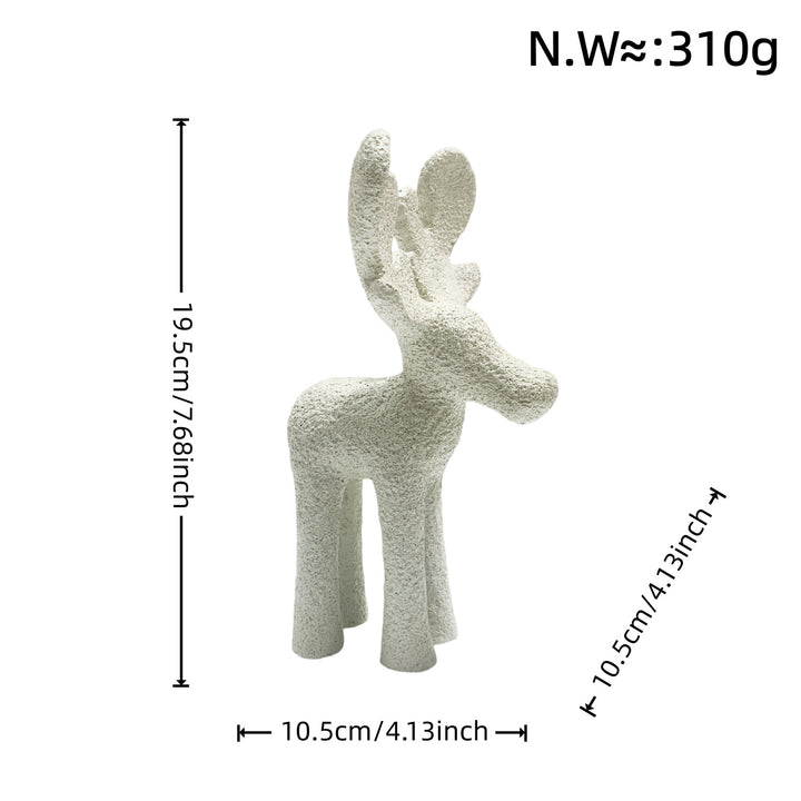 Stylish Reindeer Sculpture Bowlift