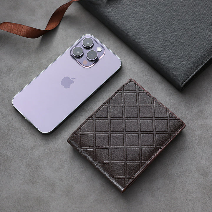 Leather Bi-fold Wallet Bowlift
