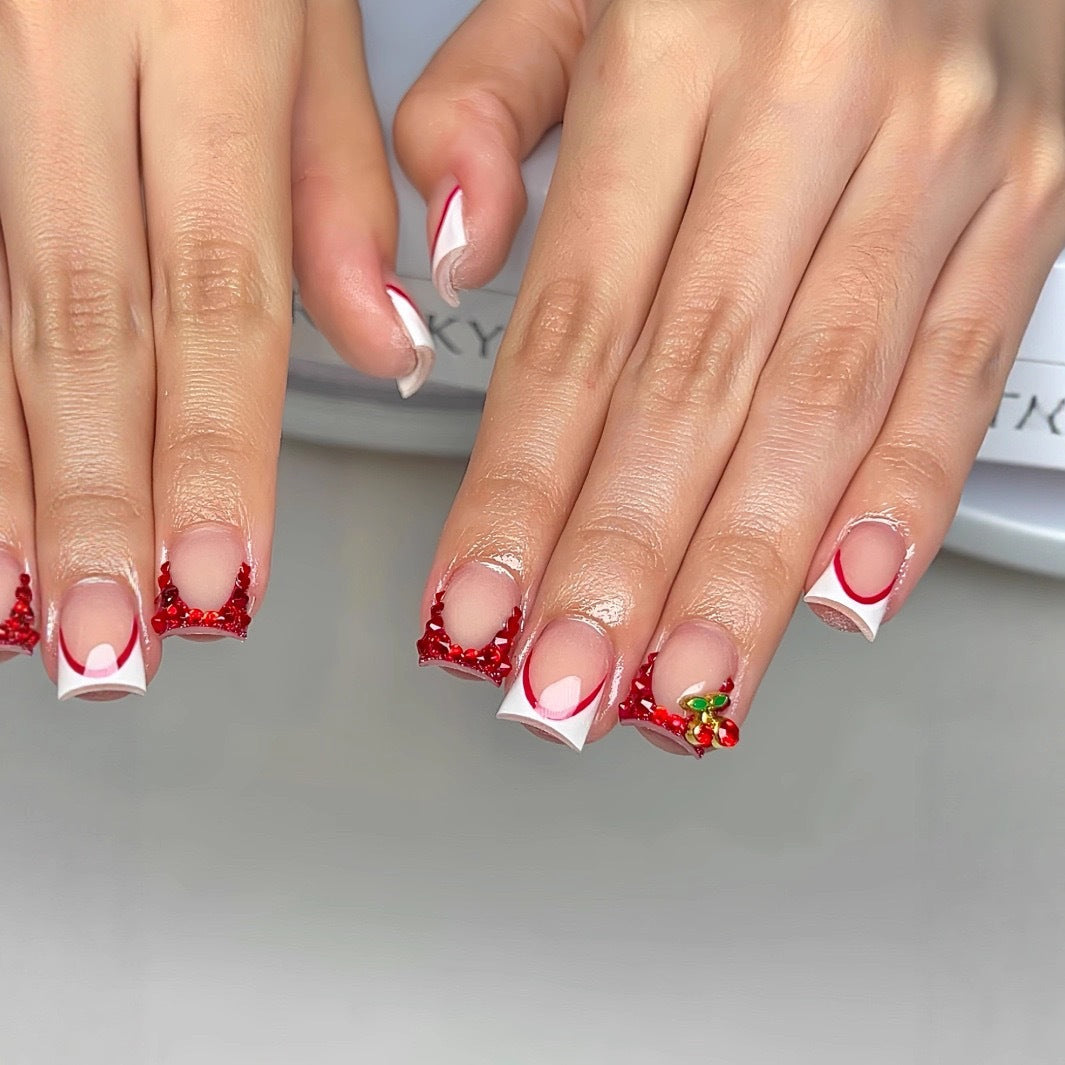 Festive Nail Art Extensions Bowlift